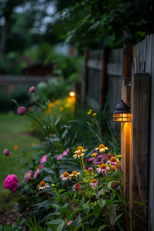 Illuminating Tips: Backyard Fence Lighting Ideas