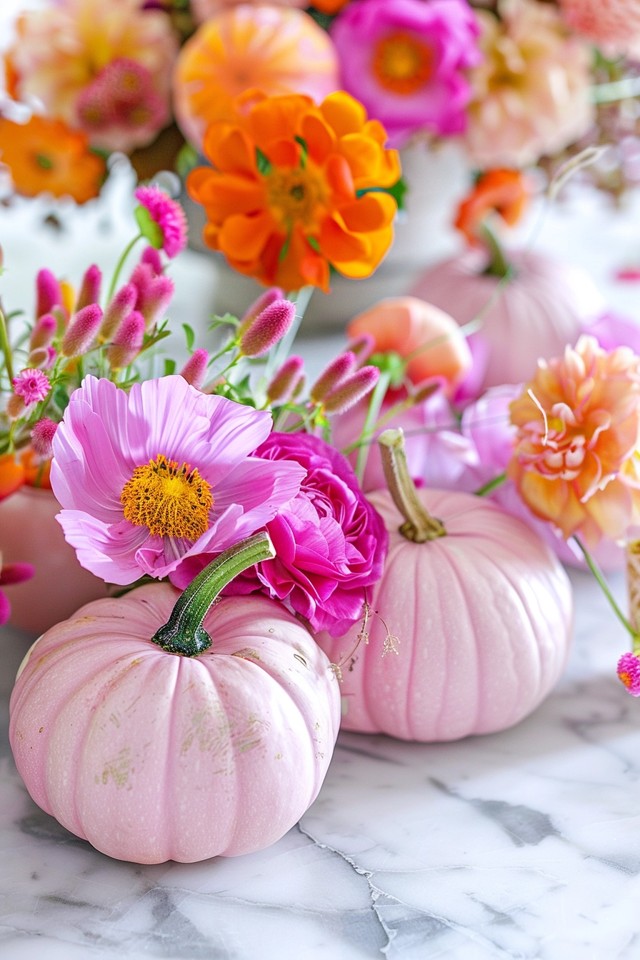 Creative Pink Pumpkin Painting Ideas for Fall