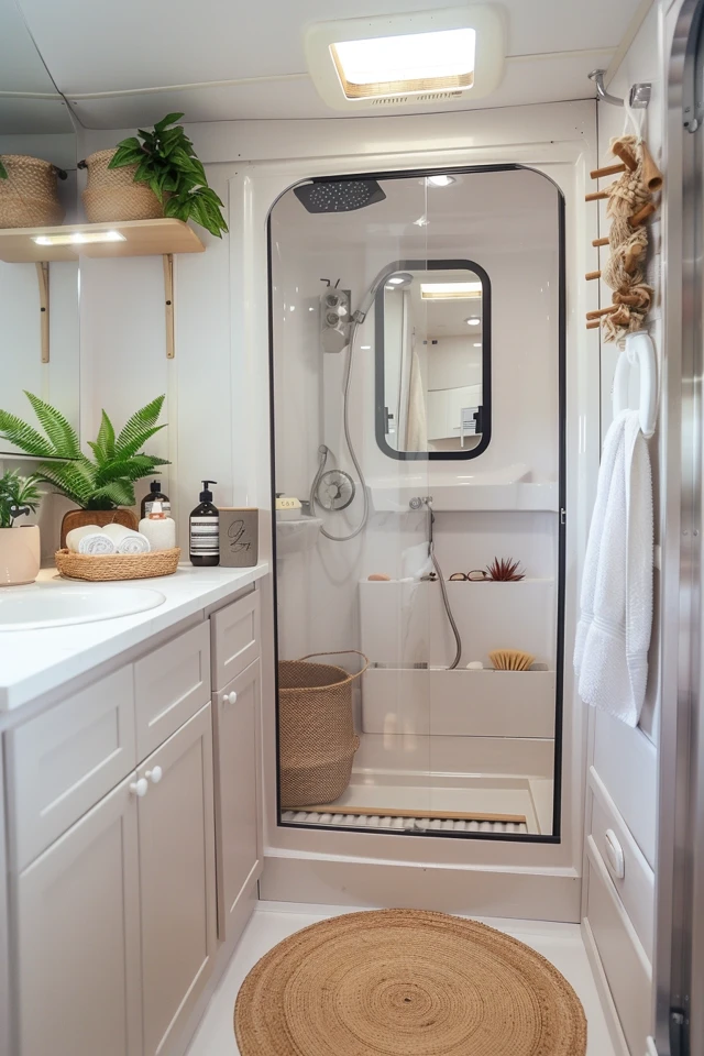 RV Shower Wall Ideas for Stylish Upgrades