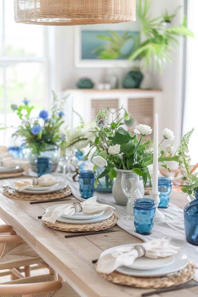 Coastal Dining Room Ideas: Elegant and Beachy