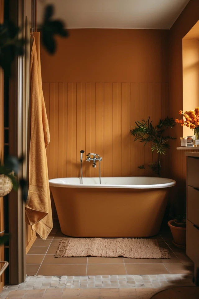 Warm Brown Bathroom Ideas for Cozy Spaces
