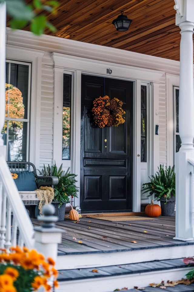 Easy and Affordable Halloween Front Porch Decorations