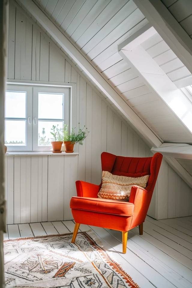 Minimalist Attic: Clean and Simple Design - photo 2