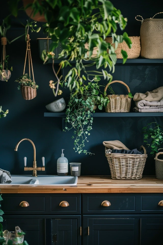Elevate Your Home with Black Laundry Room Ideas