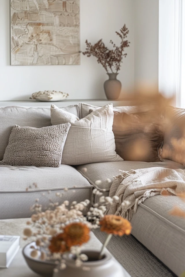 Incorporating Beige and Grey in Living Room Decor