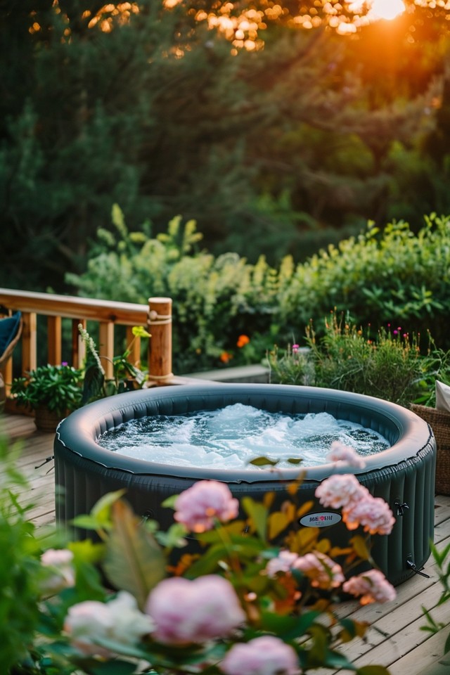 DIY Inflatable Hot Tub Surround Ideas & Tips