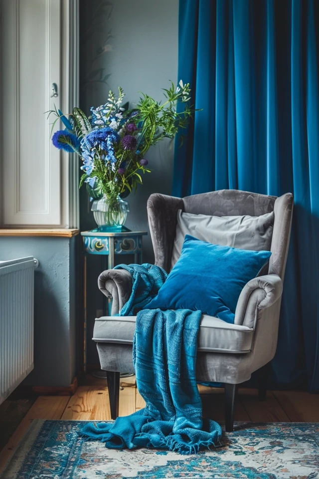 Invigorate Your Space with Blue and Grey Room Ideas