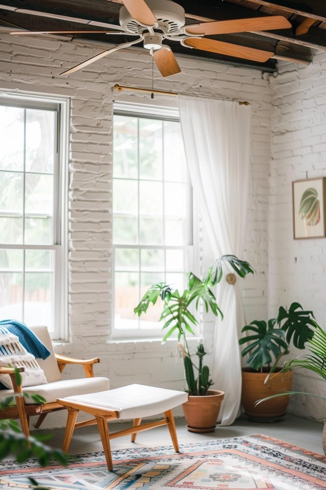 Refreshing Ceiling Fan Painting Ideas for Your Home