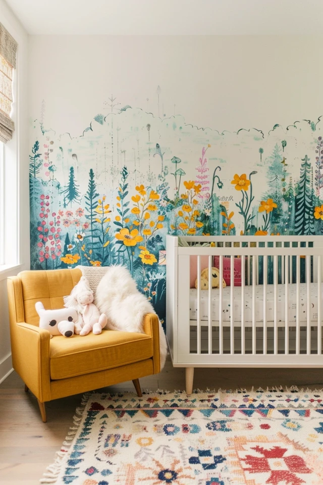 Nursery Wall Paint Ideas: Chic & Playful Touches