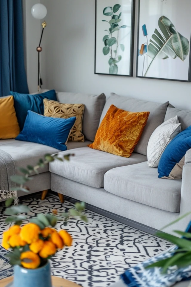 Blue Gray Living Room Ideas: Chic & Trendy Decor