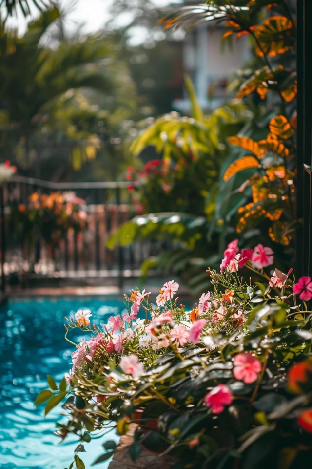 Inexpensive Pool Fence Design Ideas