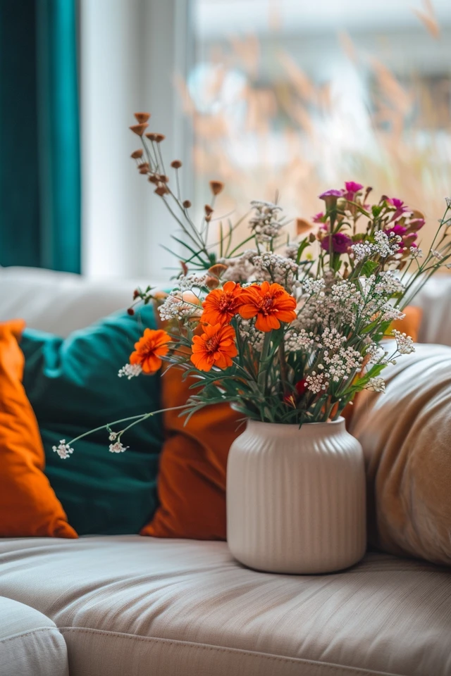Thanksgiving Theme Living Room: Cozy and Warm Ideas