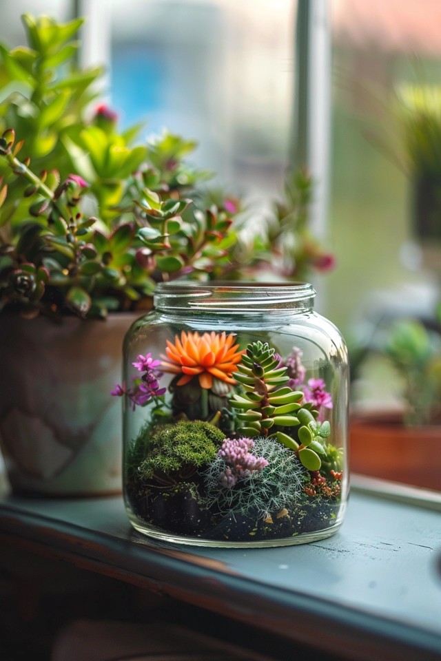 Jar Terrarium Ideas for a Miniature Eden