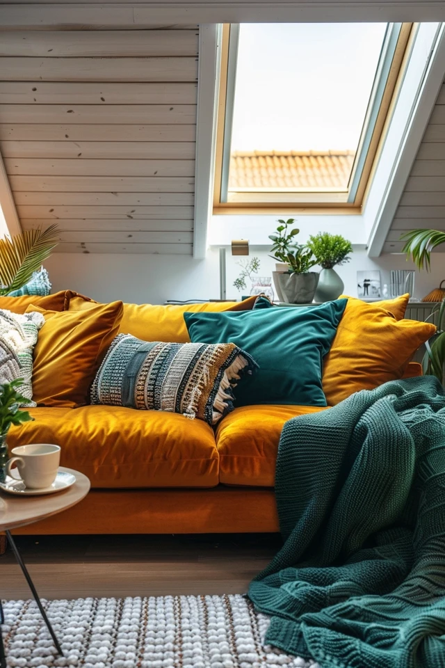 Cozy Attic Living Room Ideas