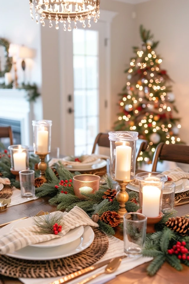 Christmas Tree in the Dining Room