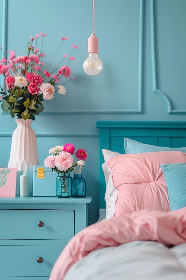 Creative Pink and Blue Color Combinations