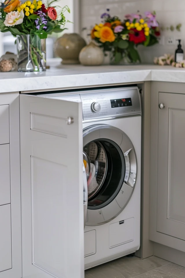 Alternatives and Cover-Up Options for Kitchen Washer and Dryer