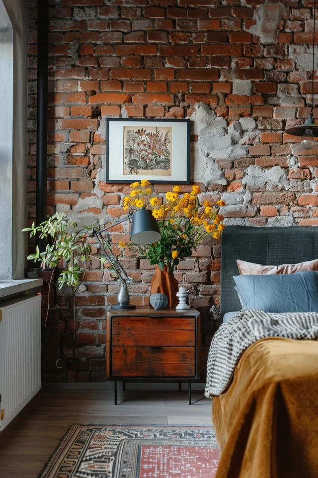 Creative Interior Brick Wall Painting Ideas
