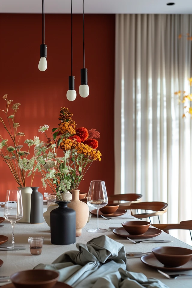 Stunning Dining Room Accent Wall Ideas