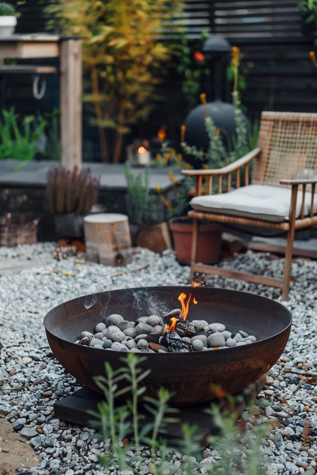 Cozy Rustic Fire Pit Ideas for Your Backyard - photo 2