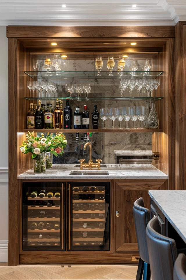Spacious Designs with Ample Room for Bottles