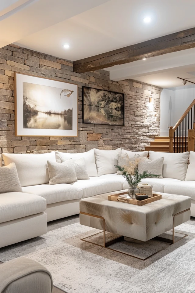 Basement Crafting Space