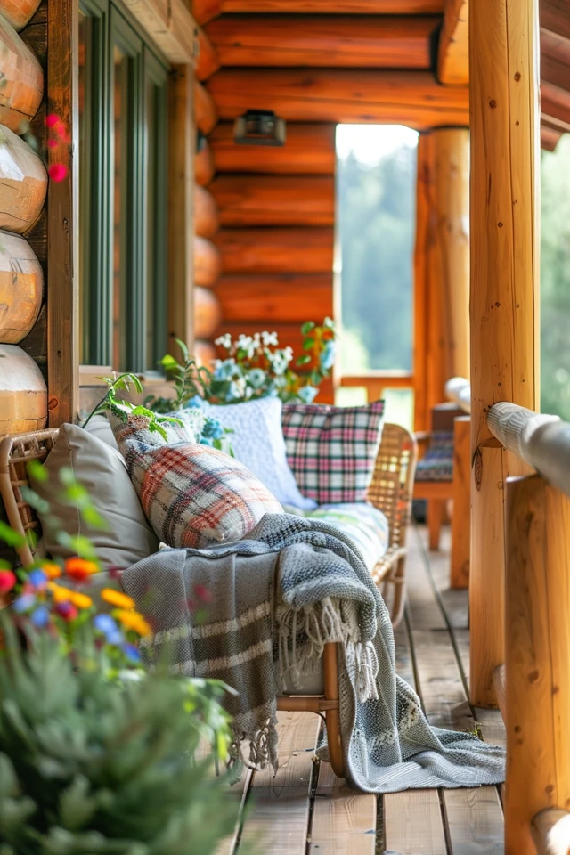 Cozy Cabin Porch Ideas for Your Rustic Retreat