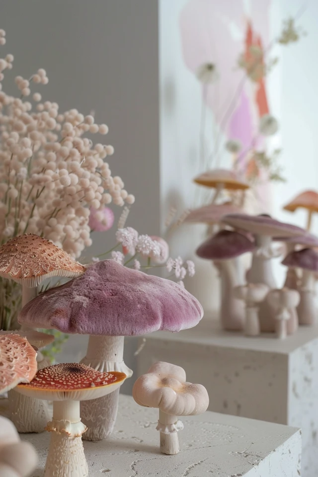 Painting Beautiful Mushroom Artworks