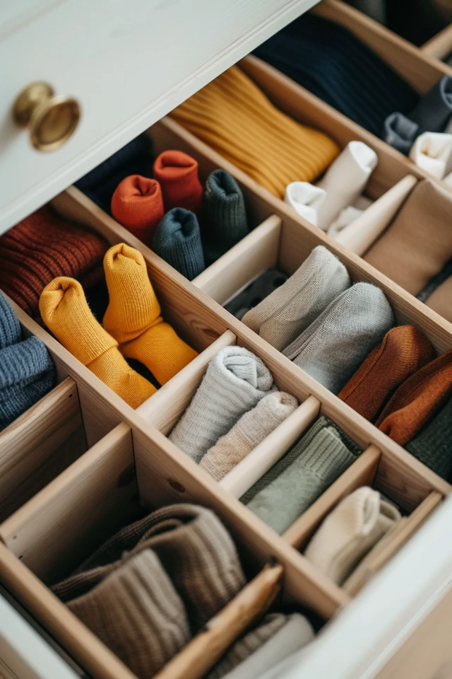 Creative DIY Sock Storage Solutions