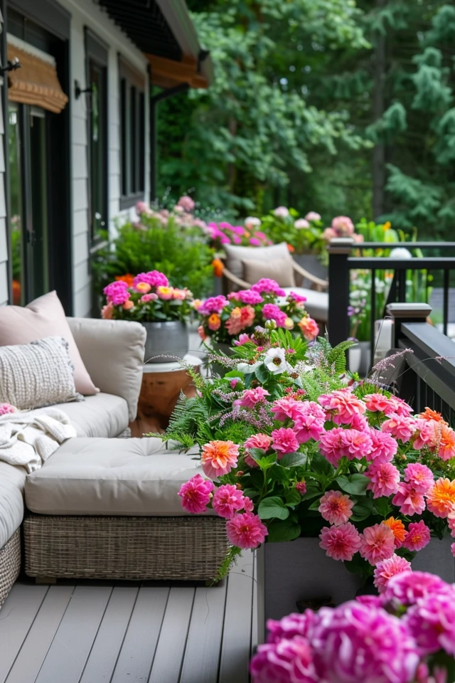 5 Tips for Deck Design with Flower Beds