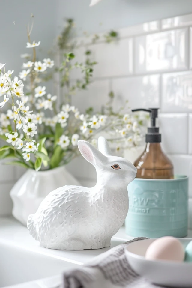 Simple and Creative Easter Decor Ideas for Your Bathroom