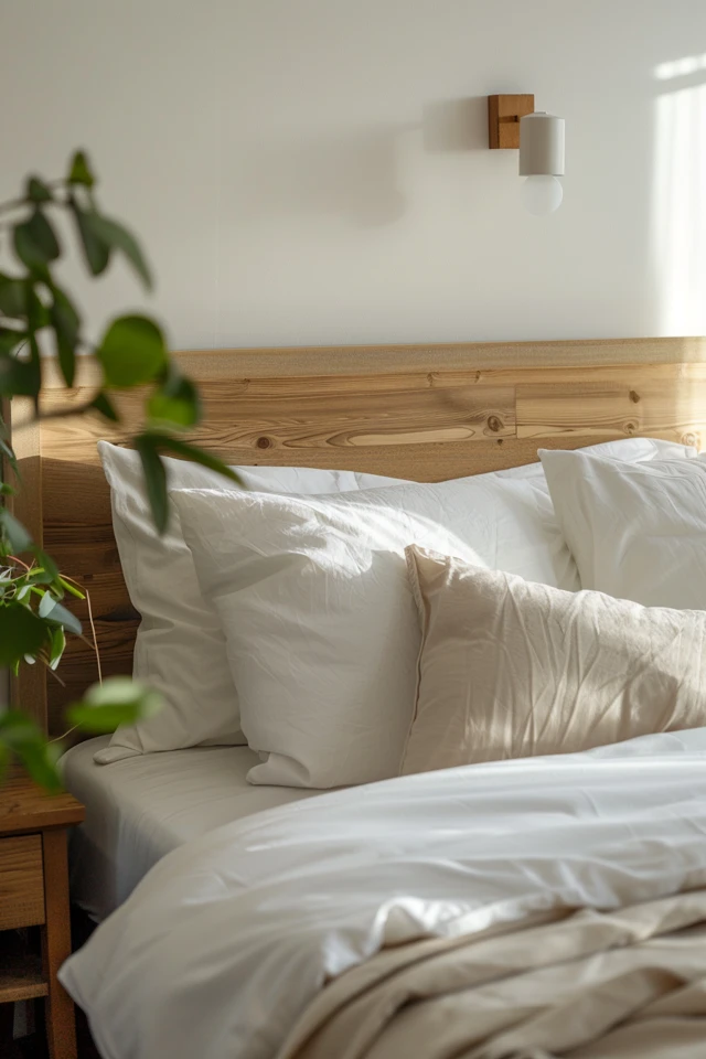 Accessorize with Neutral Bedding and Decor
