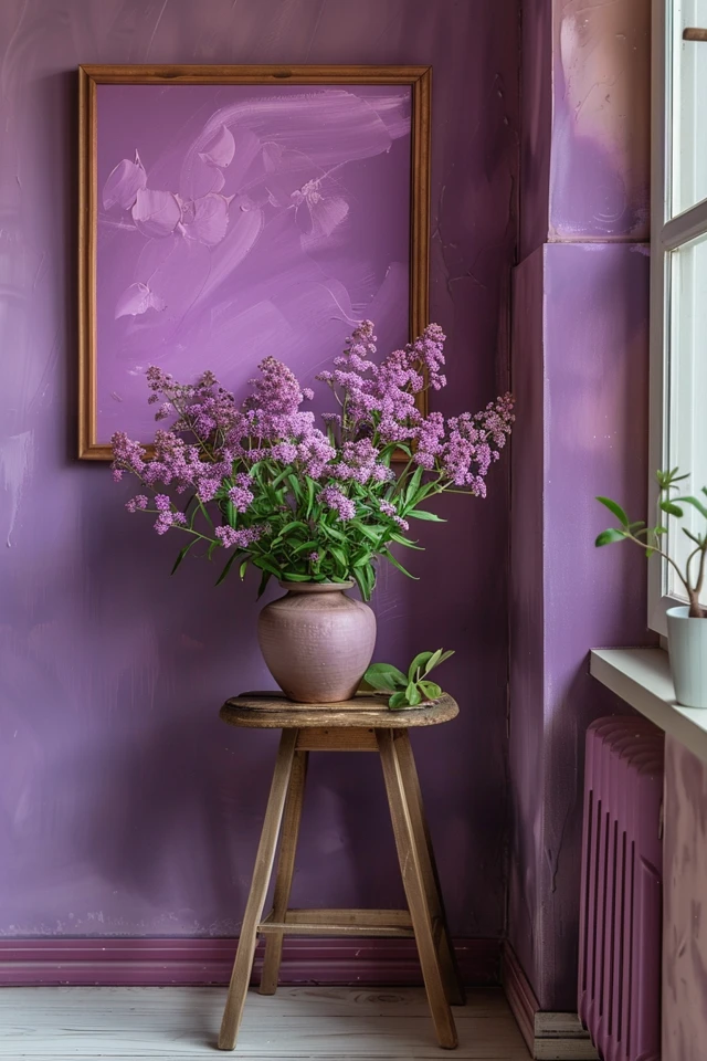Purple Wall Art and DIY Projects - photo 2