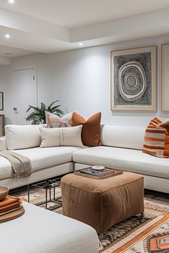 Fresh Small Narrow Basement Ideas & Tips