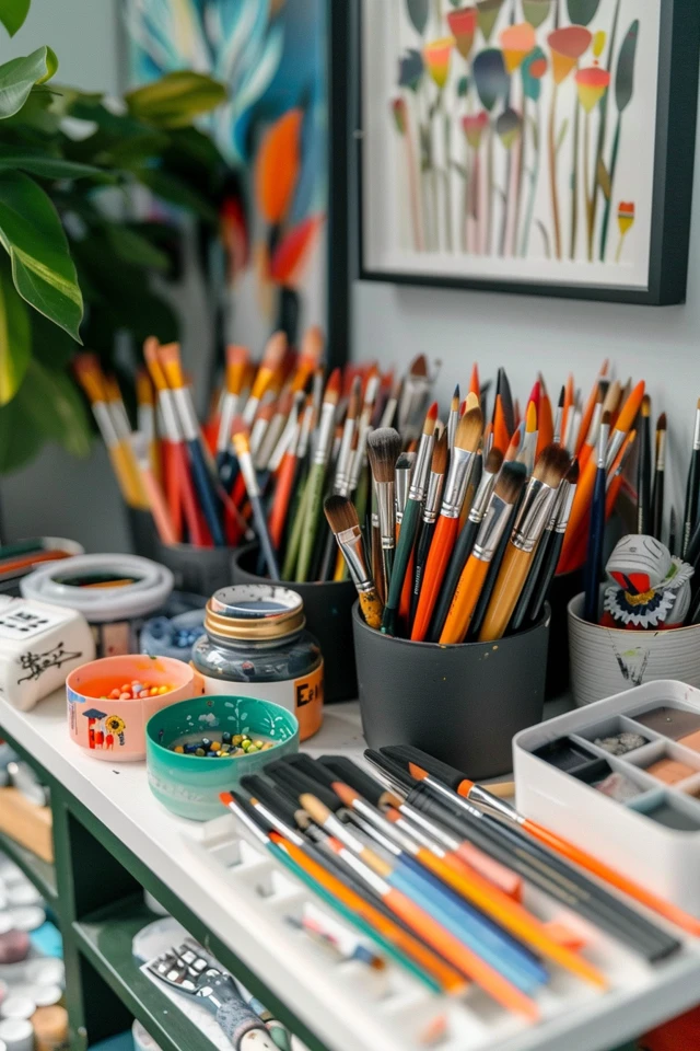 Art Supplies Organization Ideas for Creative Minds