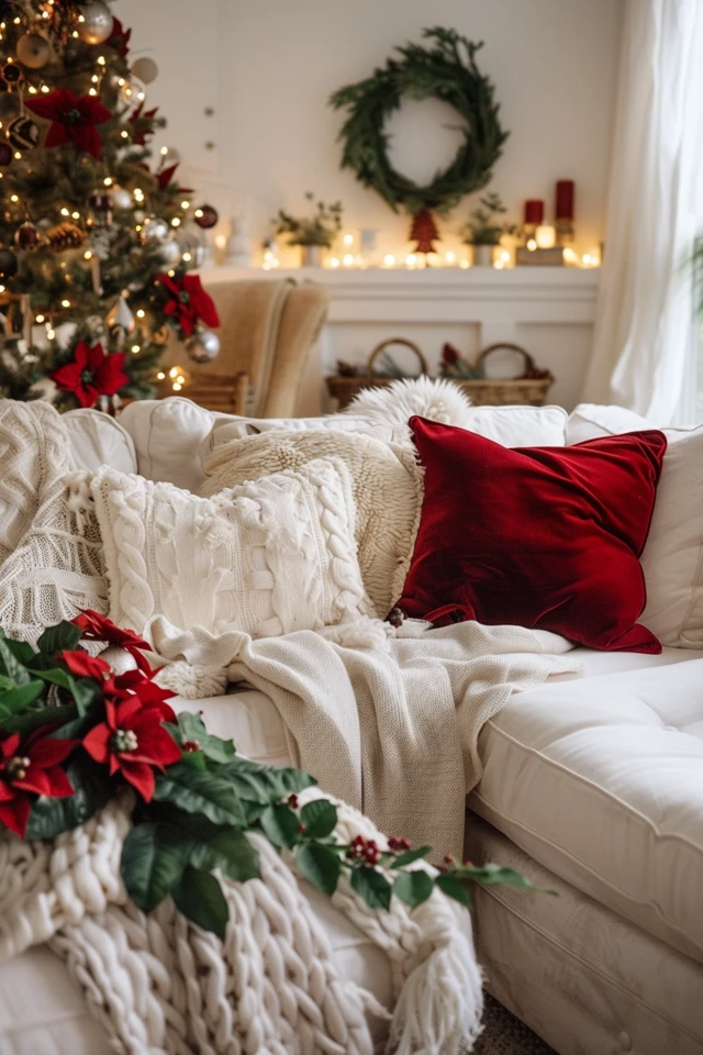Elegant and Comfortable Christmas Sofa Styles