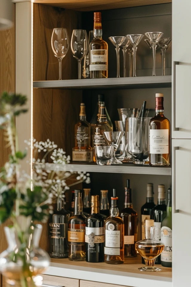 Stylish Home Whiskey Bar Ideas for Connoisseurs