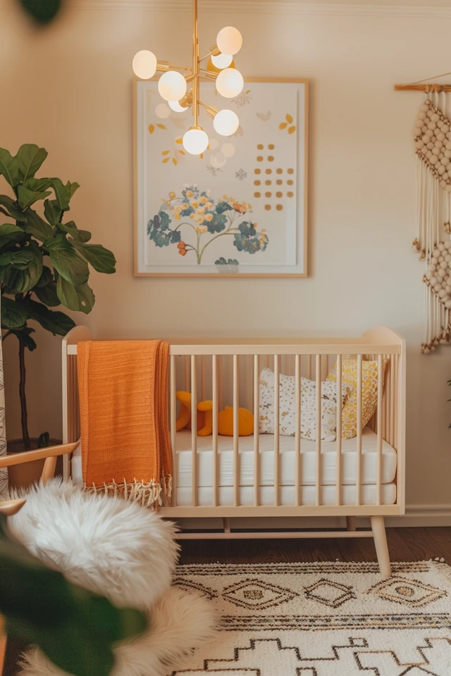 Cute Nursery Paint Ideas for Baby Girls