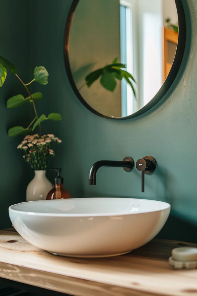 Vintage Elegance in Pedestal Sink Mirror Designs