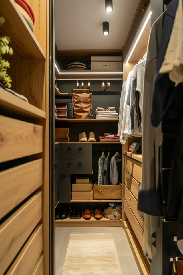 Tips to Maximize Storage in a Narrow Closet - photo 2