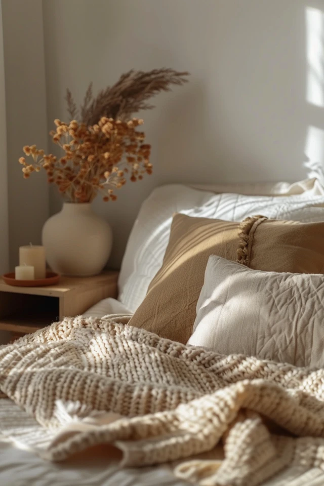 Infusing Warmth: Earthy Bedroom Color Scheme