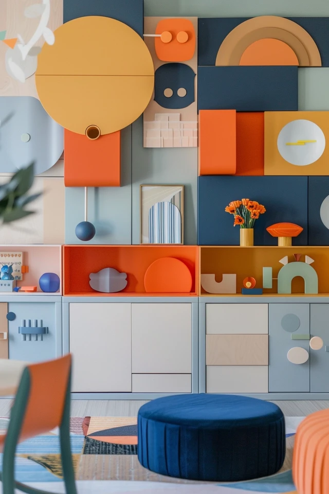 Create a Playful and Colorful Atmosphere