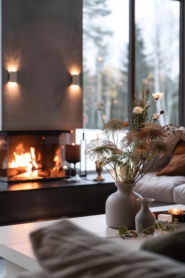Modern Fireplace Lighting: Sleek and Stylish Designs