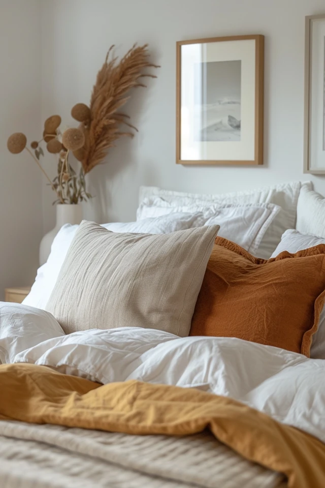 Furniture and Decor Choices for a Cozy Tan and White Bedroom