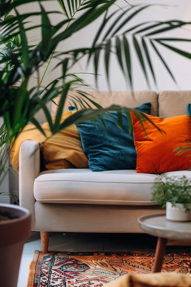 Enhancing Coziness with Textures and Accessories