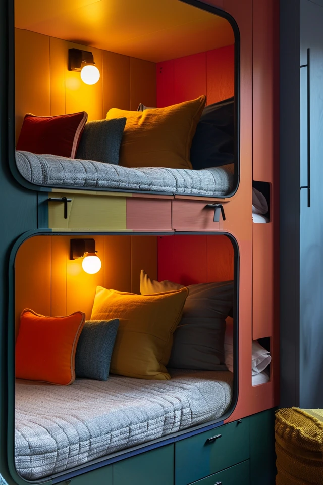Brighten Up Bunks: Innovative Bunk Bed Lighting Ideas
