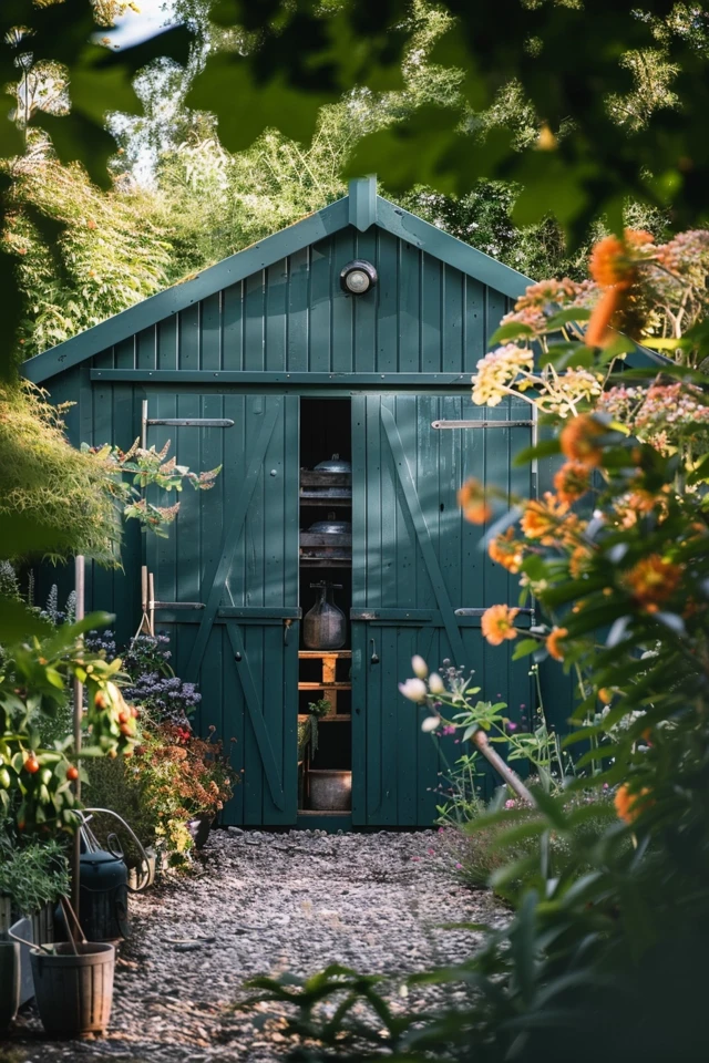 Workshop Organization Tips and Modern Shed Workspace