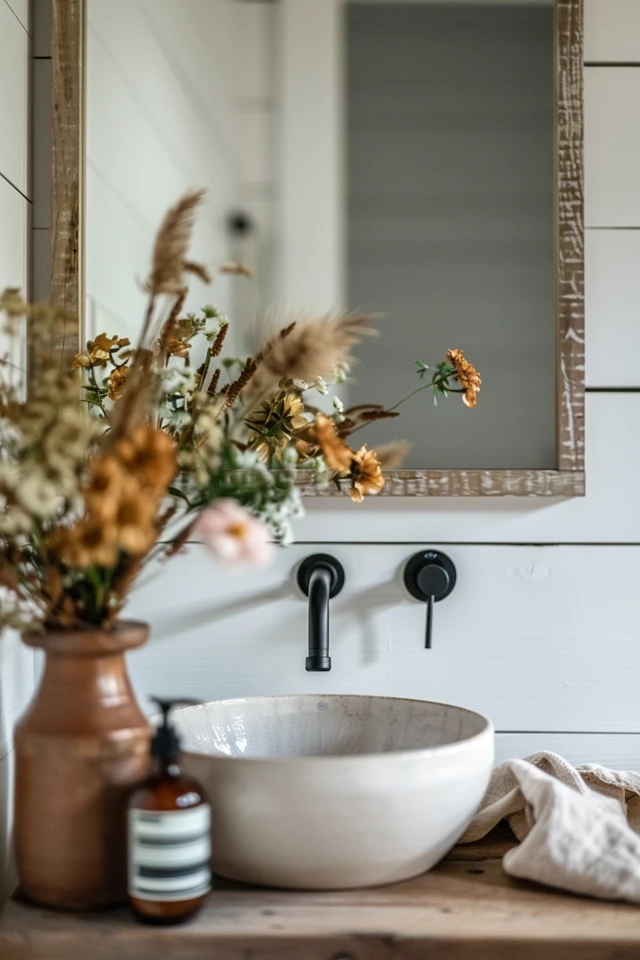 Modern Farmhouse Powder Room Inspiration