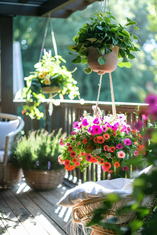 5 Tips for Deck Design with Hanging Gardens