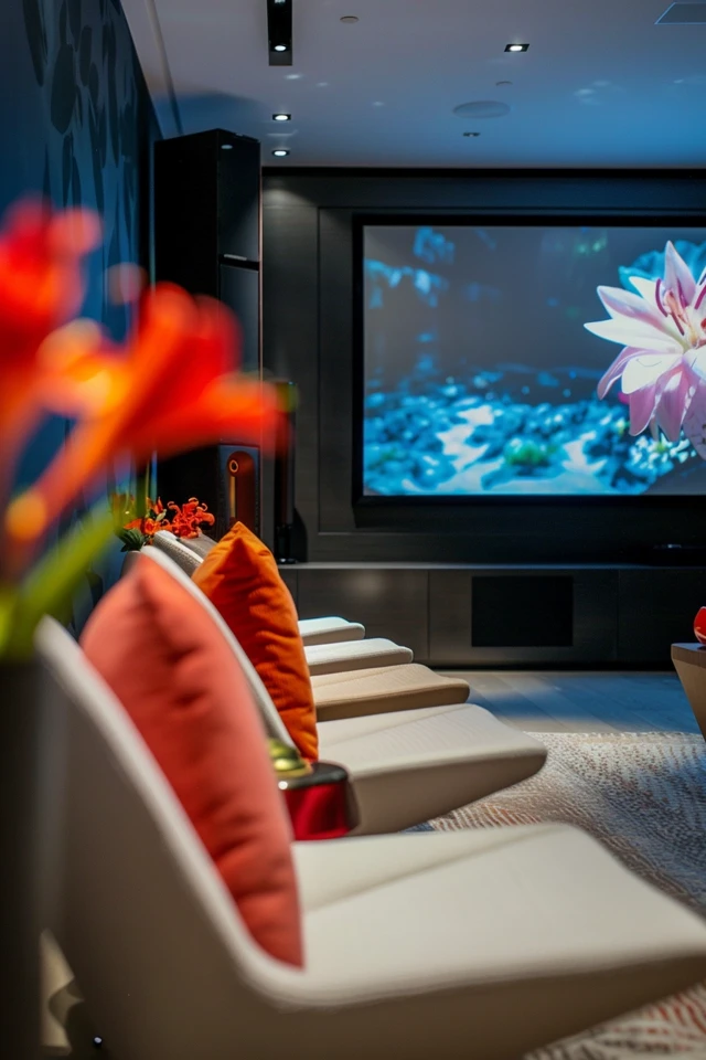 Compact Home Theater Inspiration: Small Projector Room Ideas